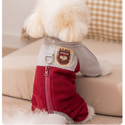 Abrigo Polar Térmico para Perros Pequeños - Diseño Bicolor - Image 13