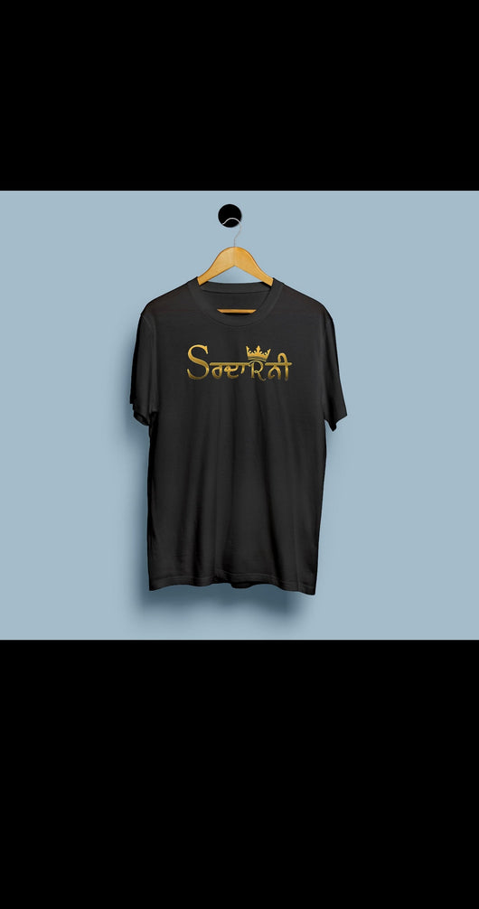 Camiseta Negra Estampada de Manga Corta Unisex - Image 3