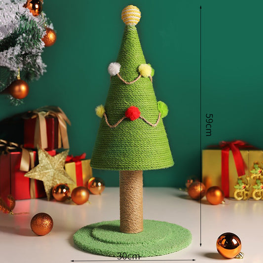 Árbol Rascador Minimalista Navideño para Gatos - Image 2