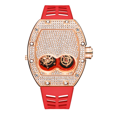 Reloj de Cuarzo para Hombre con Diamante y Personalidad Fashion - Image 5