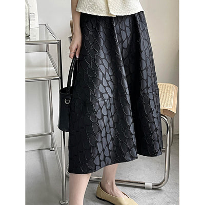 Falda Texturizada de Corte Industrial para Mujer - Image 18