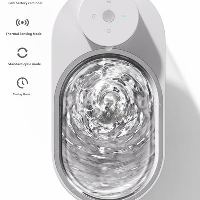 Dispensador de Agua para Mascotas Acero Inoxidable con Separación Inalámbrica - Image 6