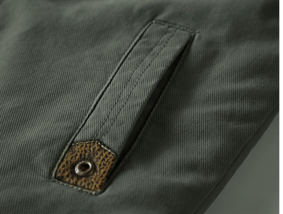 Abrigo de Invierno para Hombre con Forro de Terciopelo - Chaqueta de Algodón Acolchada - Image 13