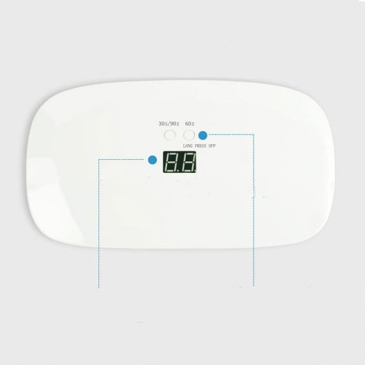 Lámpara UV LED Portátil 24W Recargable para Uñas - Image 4