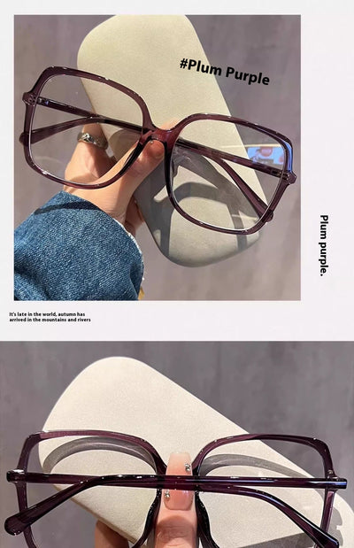 Gafas Oversized sin Aumento para Miopía - Diseño Negro Minimalista - Image 12