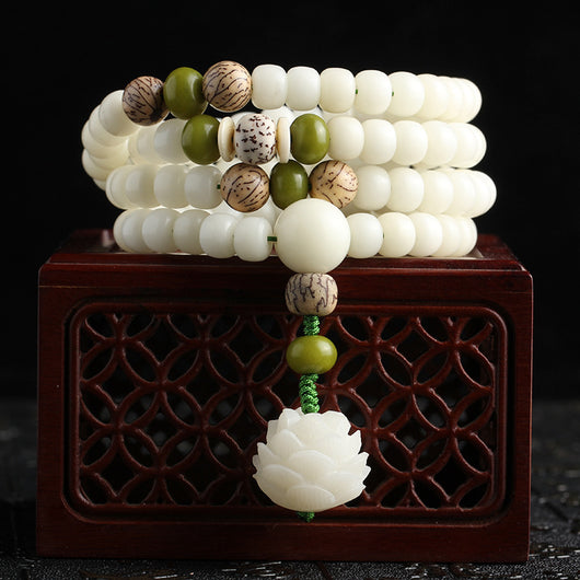 Pulsera de Jade Blanco Bodhi para Mujer - Image 2