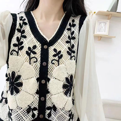 Cardigan de Punto Fino Diseño Relajado para Mujer - Image 11