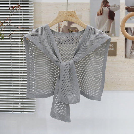 Chaleco Tejido Coordinado - Conjunto 3 Piezas Camisa y Falda - Image 31