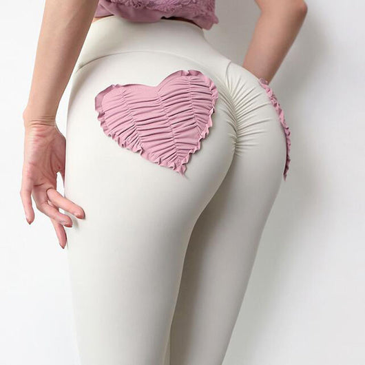 Pantalones Deportivos de Cintura Alta para Yoga y Running - Image 3