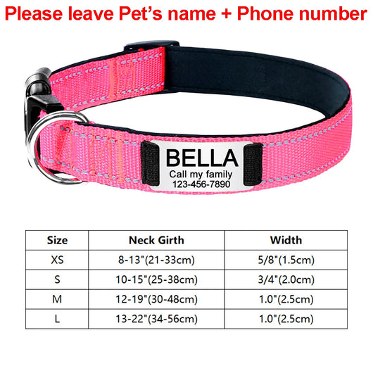 Collar Ajustable para Perro con Diseño Tallado - Image 21