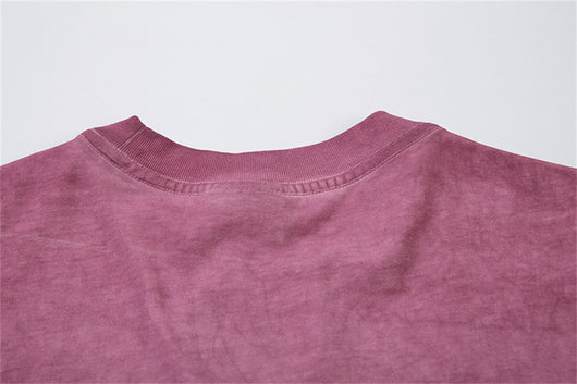 Playera Manga Larga Oversize Lavada para Hombre - Image 16
