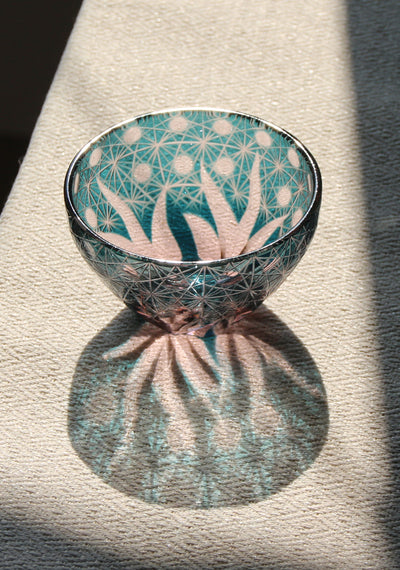 Vaso de Cristal Tallado a Mano - Image 8