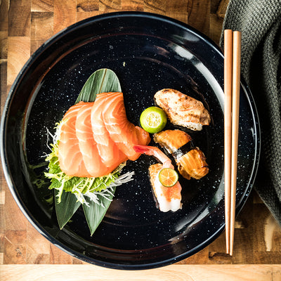 Juego de Platos Japoneses para Sushi y Cerámica Artesanal - Image 25
