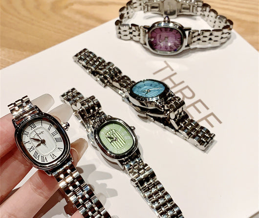 Reloj de Acero Inoxidable Elegante para Mujer - Image 4