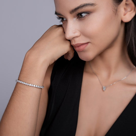 Pulsera de Plata 925 con Moissanita de 30 Puntos - Cadena de Tenis Elegante - Image 5