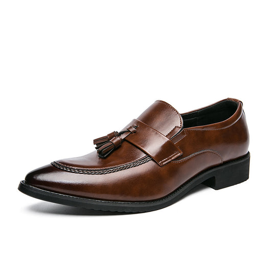 Zapatos de Cuero Casual Elegante con Borlas - Estilo Británico para Hombre - Image 7