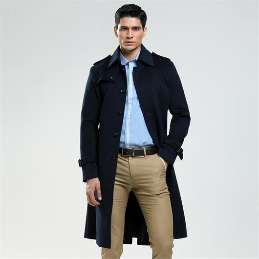 Abrigo de Lana Cruzado para Hombre - Image 11