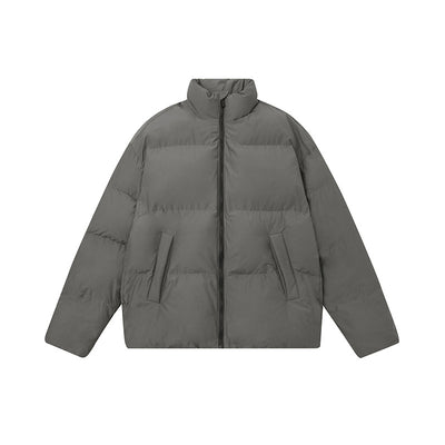 Chaqueta de Plumas de Pato Blanco para Hombre con Cuello de Pie - Image 10