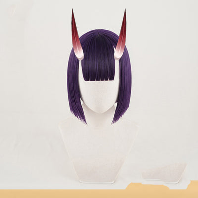 Peluca Cosplay Corta Púrpura - Image 8