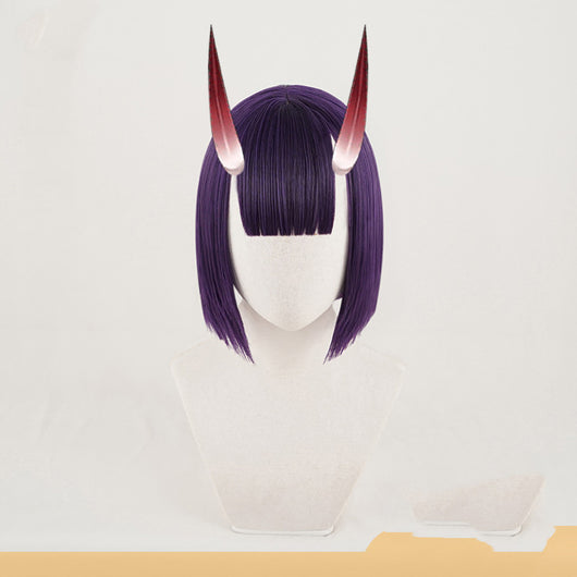 Peluca Cosplay Corta Púrpura - Image 8