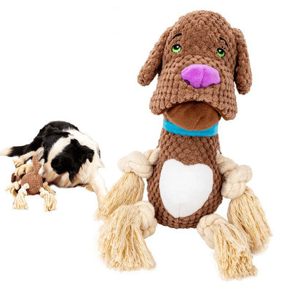 Juguete Interactivo para Perros con Sonido y Papel Crujiente - Resistente a Mordidas - Image 5