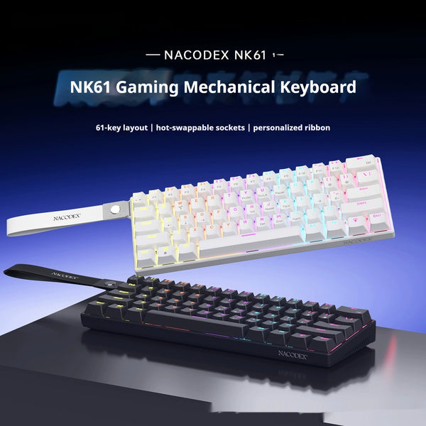 Teclado Mecánico Ajazz NK61 - Compacto y Profesional
