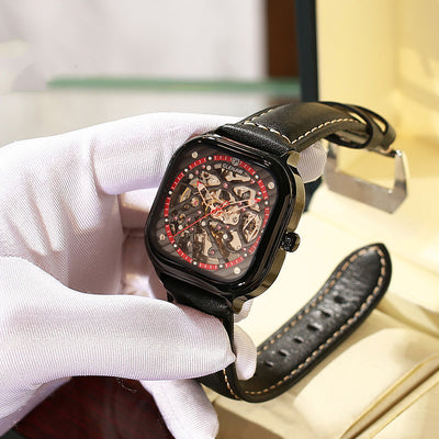 Reloj Mecánico Automático con Esfera Transparente - Image 11