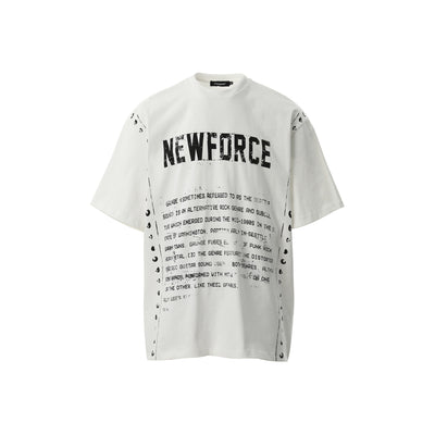 Camiseta Unisex Estilo Vintage con Letras Americanas - Image 11