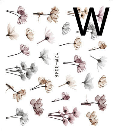Stickers de Uñas Mariposa Negra - Diseño Elegante - Image 20