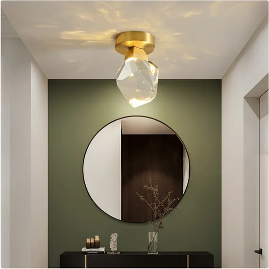 Lámpara de Cristal Minimalista para Dormitorio y Pasillos - Image 6