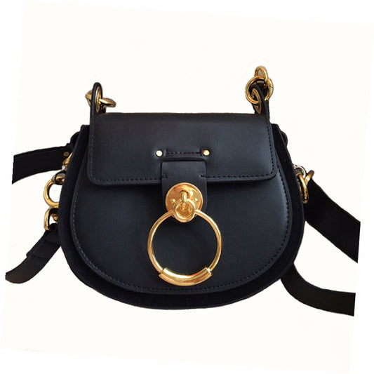 Bolso Bandolera Retro Ancho Estilo Vintage para Mujer