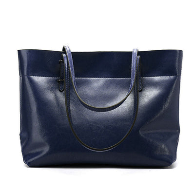Bolso de Cuero Genuino Estilo Casual Horizontal para Mujer - Image 9