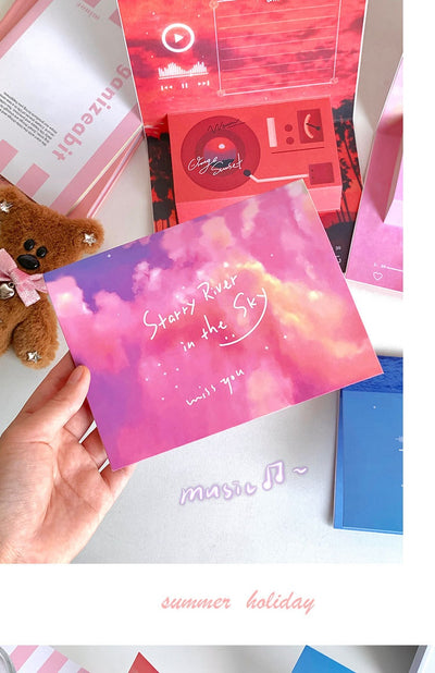 Tarjeta de Felicitación Estereoscópica con Fonógrafo - Regalo Creativo - Image 33