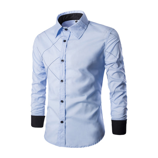 Camisa Casual de Cuadros para Hombre Manga Larga - Image 10