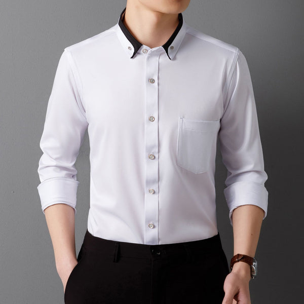 Camisa Ejecutiva Manga Larga sin Planchado