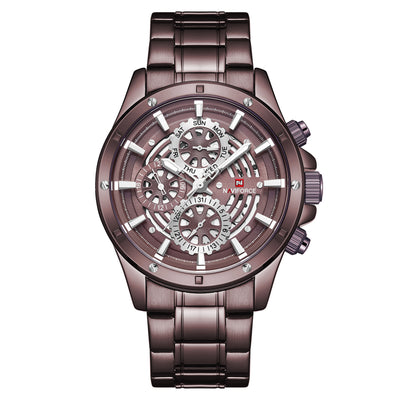 Reloj de Cuarzo Multifunción con Tres Esferas - Image 12