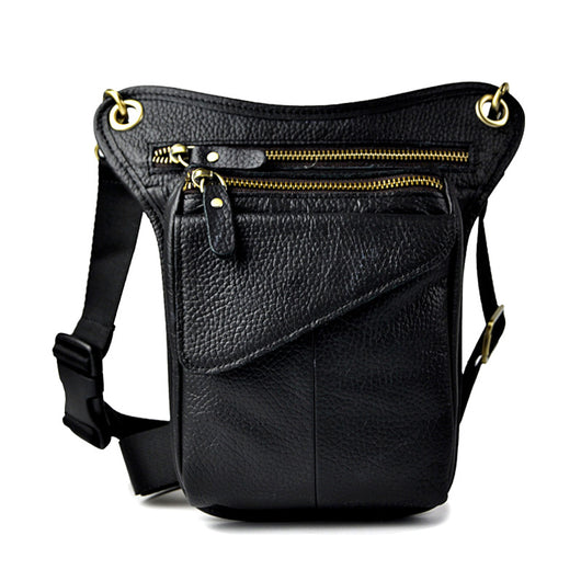 Riñonera de Cuero Crazy Horse para Hombre - Image 4