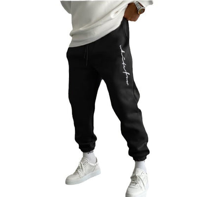 Pantalones Casuales Minimalistas Estampados para Otoño - Image 3
