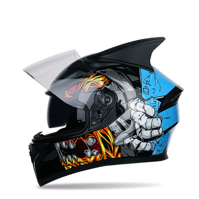 Casco de Motociclismo Four Seasons - Protección Todo Clima - Image 10