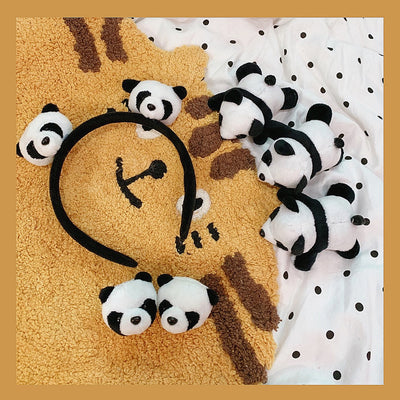 Diadema Panda Kawaii - Accesorios Coreanos para el Cabello
