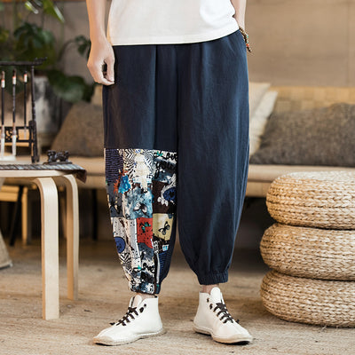 Pantalones de Algodón y Lino Estilo Chino - Image 10