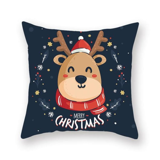 Funda de Cojín Navideño Terciopelo Suave con Estampado Digital - Image 19
