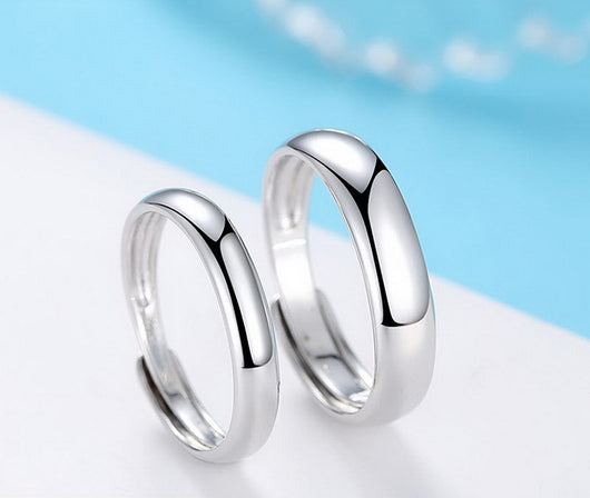 Anillo de Plata Liso y Brillante para Hombre - Image 3