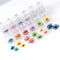Set de 12 Cajas de Joyas con Flores Secas Naturales