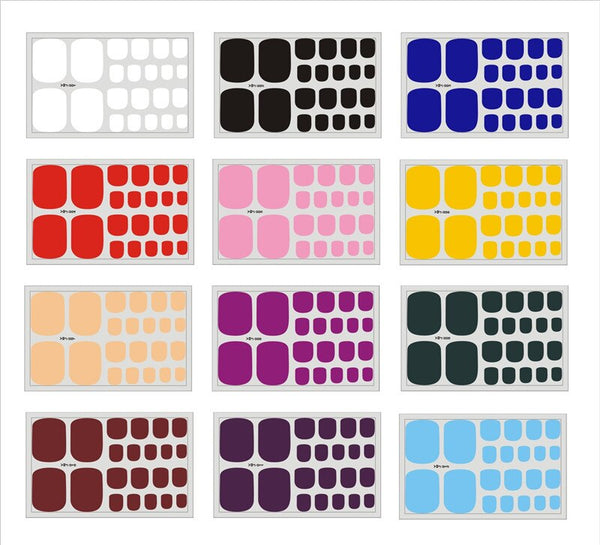 Calcomanías de Uñas Decorativas Acabadas