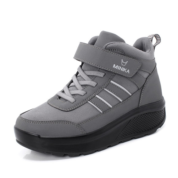 Botas de Invierno para Mujer con Forro de Algodón y Terciopelo