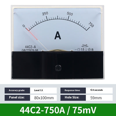 Amperímetro DC Analógico 44C2 - Medidor de Corriente de Precisión - Image 35