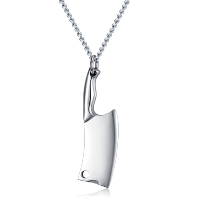 Collar de Acero Inoxidable para Hombre con Dije Clásico Tornasol - Image 12