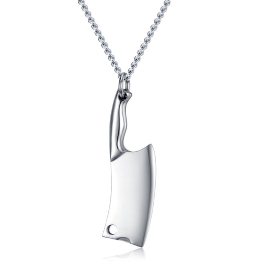 Collar de Acero Inoxidable para Hombre con Dije Clásico Tornasol - Image 12