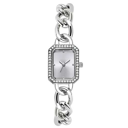 Reloj de Mujer Rectangular de Lujo Estilo Clásico con Movimiento de Cuarzo - Image 12